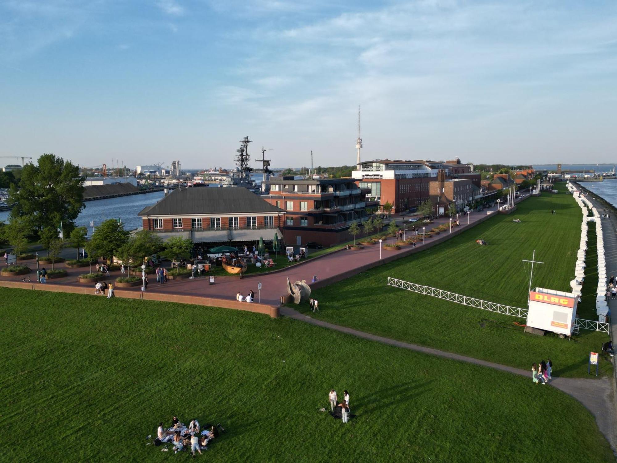 Strand-Apartment, Strandkorb, Meeresrauschen, Parkplatz Wilhelmshaven Exteriér fotografie