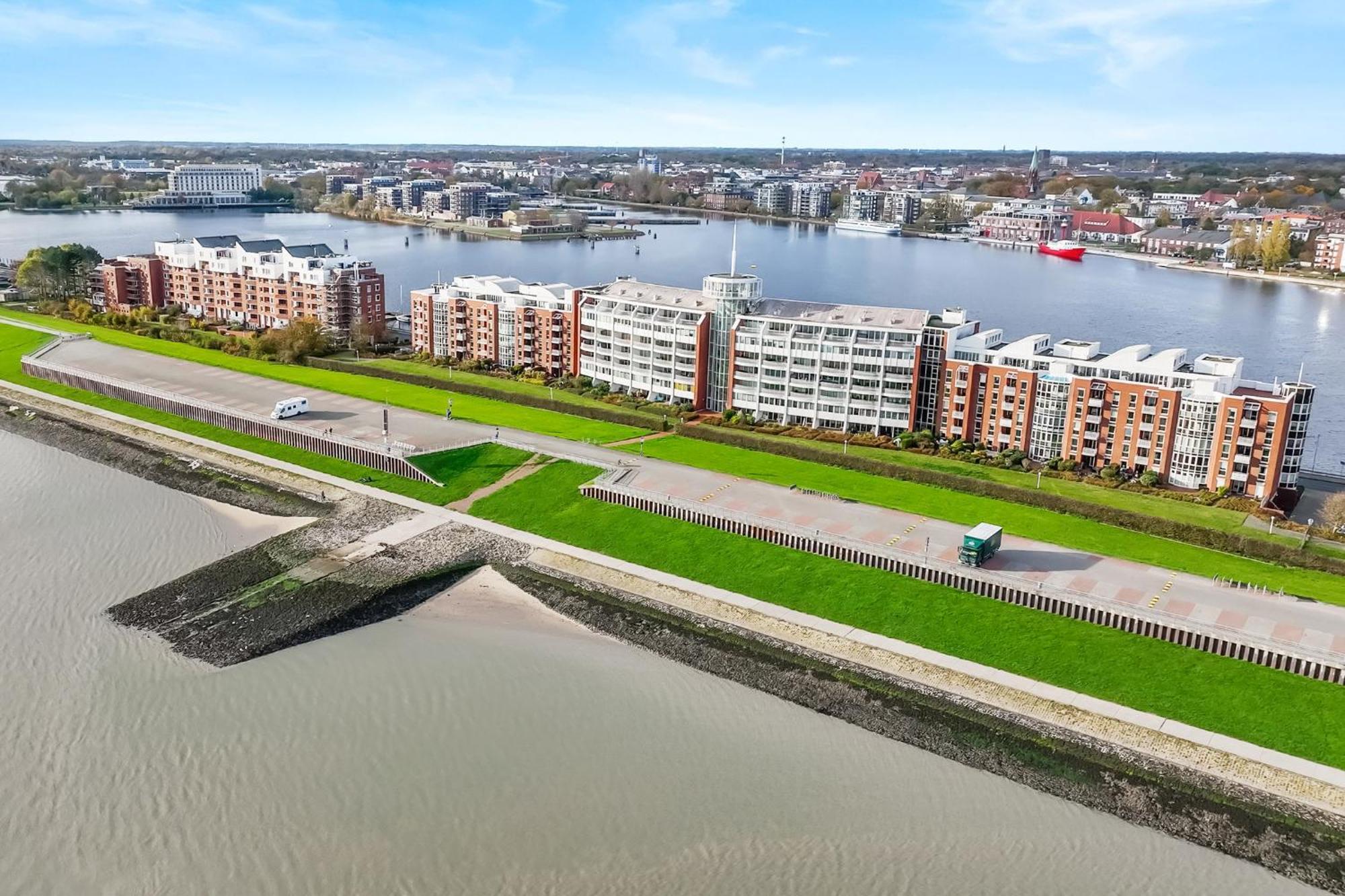 Strand-Apartment, Strandkorb, Meeresrauschen, Parkplatz Wilhelmshaven Exteriér fotografie